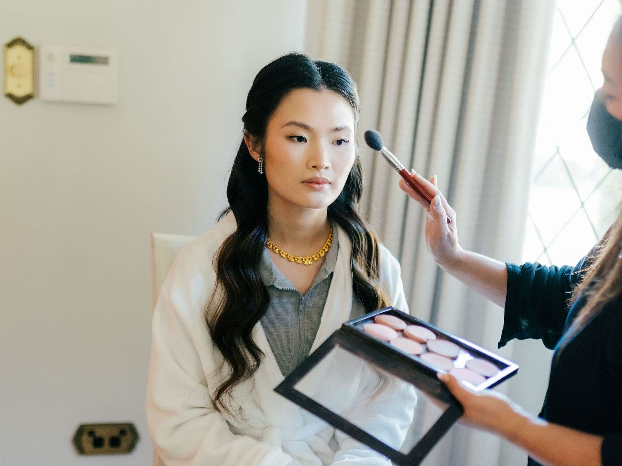 Consultation with a bridal makeup artist in Perth